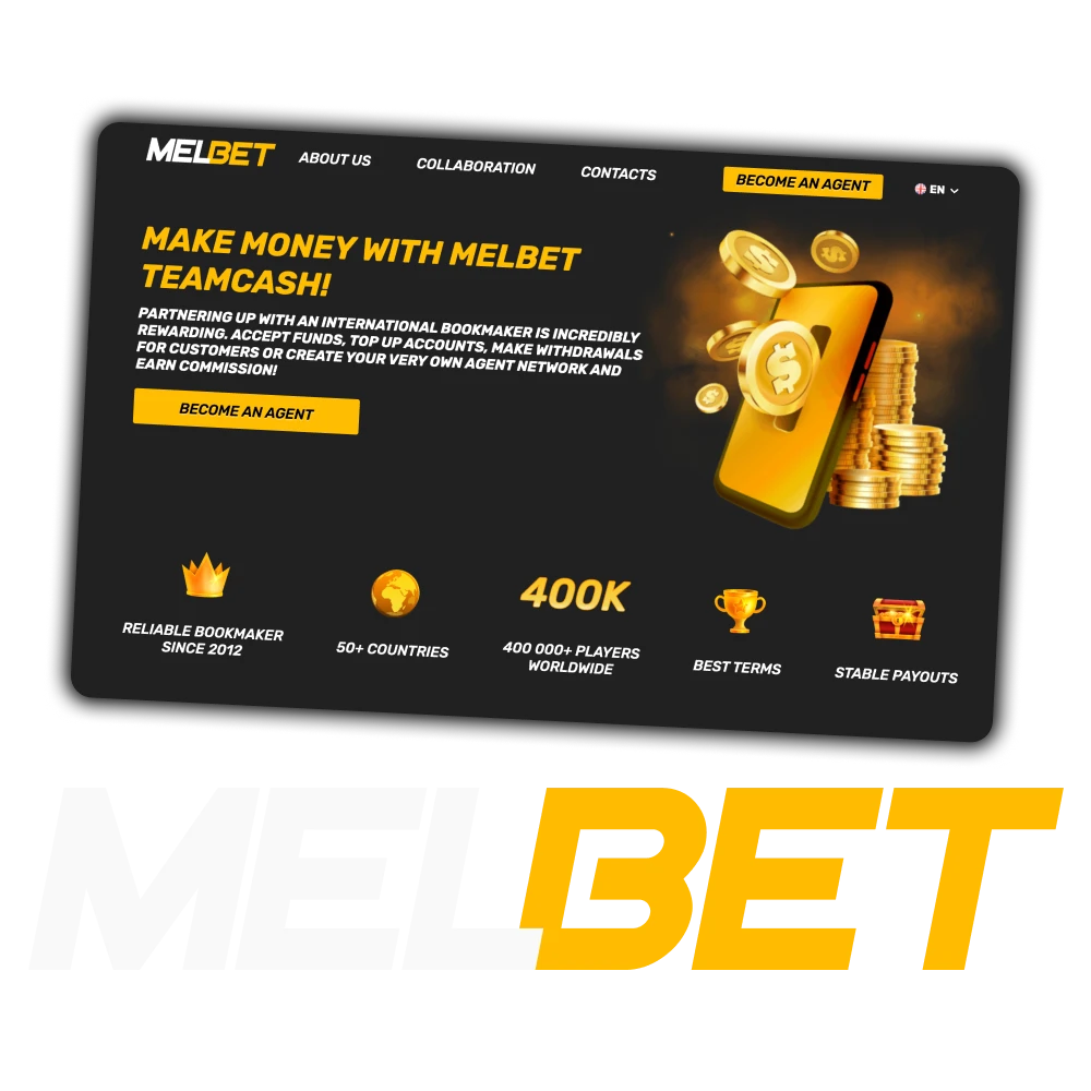 Get to know how to become a Melbet agent.