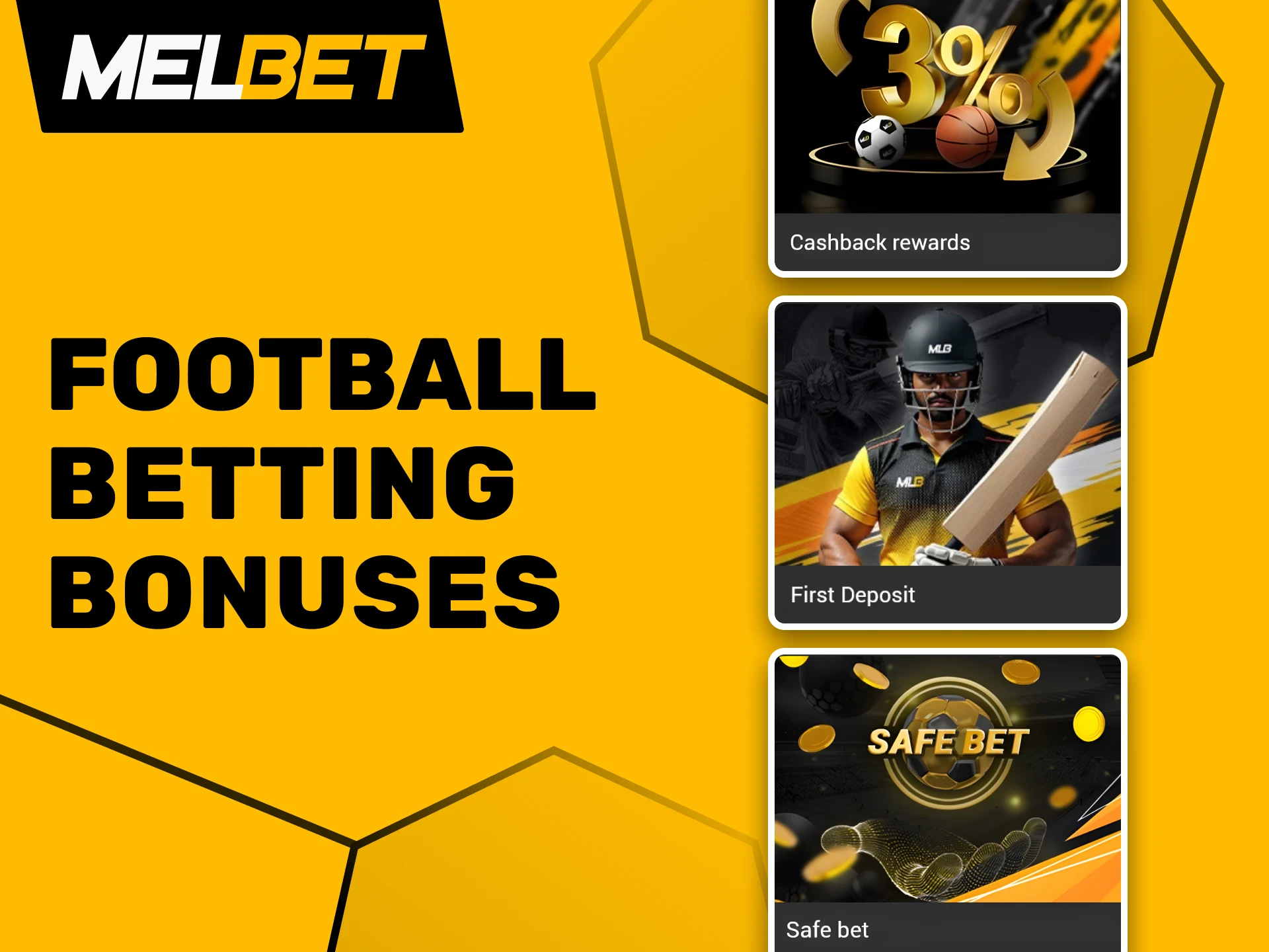 Make the most of your football betting with special bonuses from Melbet.
