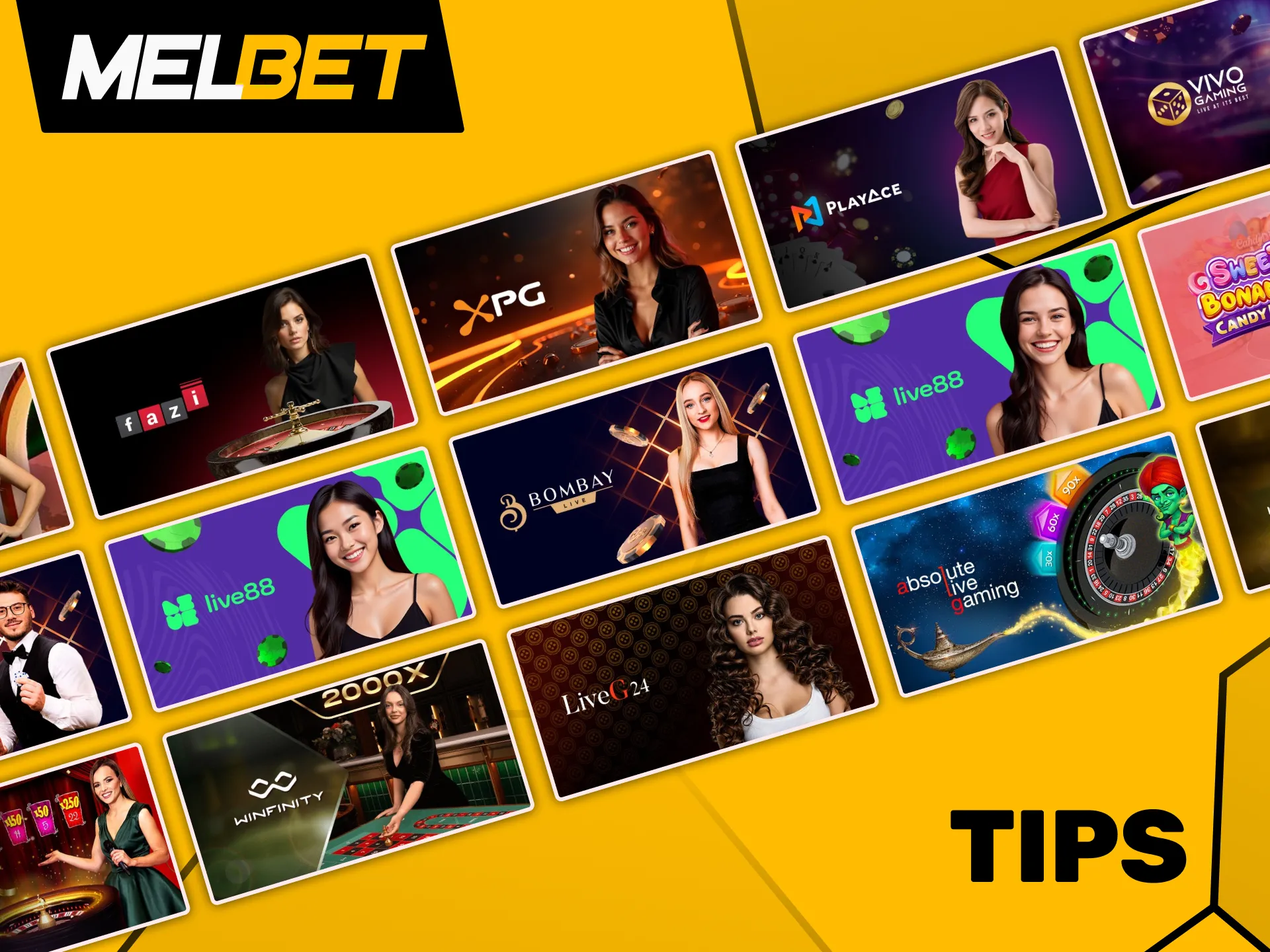 Just a few simple tricks will improve your results in TV Games on the official Melbet Casino website.